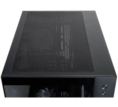 Корпус Chieftec Visio черный без БП ATX 2x80mm 4x120mm 2x140mm 1xUSB2.0 2xUSB3.0 audio bott PSU