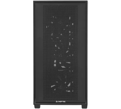 Корпус Chieftec Night Hunter черный без БП ATX 4x140mm audio bott PSU