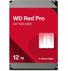 Жесткий диск WD SATA-III 12TB WD122KFBX NAS Red Pro (7200rpm) 512Mb 3.5"