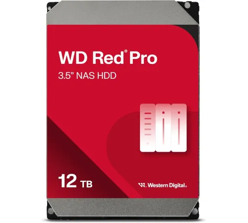 Жесткий диск WD SATA-III 12TB WD122KFBX NAS Red Pro (7200rpm) 512Mb 3.5" Жесткий диск WD SATA-III 12TB WD122KFBX NAS Red Pro (7200rpm) 512Mb 3.5"