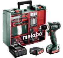Дрель-шуруповерт Metabo PowerMaxx BS 12 Set аккум. патрон:быстрозажимной (кейс в комплекте) (601036870)
