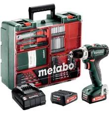 Дрель-шуруповерт Metabo PowerMaxx BS 12 Set аккум. патрон:быстрозажимной (кейс в комплекте) (601036870)