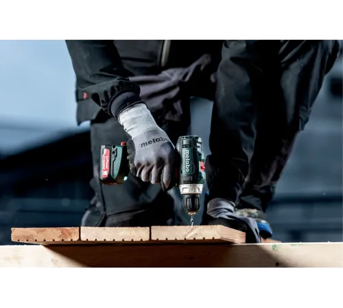 Дрель-шуруповерт Metabo PowerMaxx BS 12 Set аккум. патрон:быстрозажимной (кейс в комплекте) (601036870)