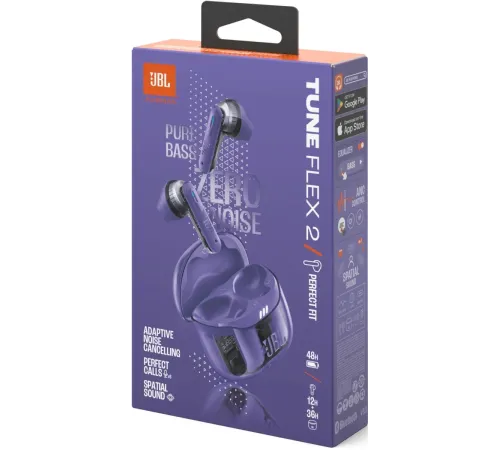 Наушники JBL Tune Flex 2 призрачно-фиолетовый Наушники JBL Tune Flex 2 призрачно-фиолетовый