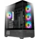 Корпус Azza TIARA черный без БП ATX 4x120mm 2xUSB3.0 1xUSB3.1 audio bott PSU