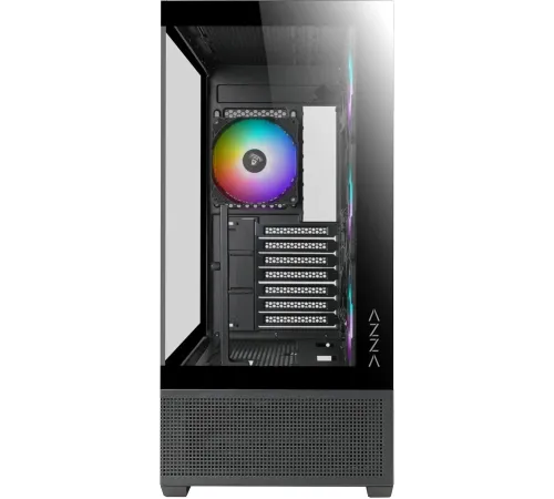 Корпус Azza TIARA черный без БП ATX 4x120mm 2xUSB3.0 1xUSB3.1 audio bott PSU Корпус Azza TIARA черный без БП ATX 4x120mm 2xUSB3.0 1xUSB3.1 audio bott PSU
