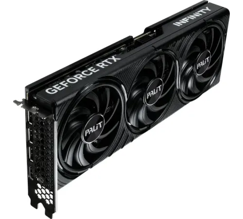 Видеокарта Palit PCI-E 5.0 RTX5070 Infinity 3 OC NVIDIA GeForce RTX 5070 12Gb 192bit GDDR7 2325/28000 HDMIx1 DPx3 HDCP Ret Видеокарта Palit PCI-E 5.0 RTX5070 Infinity 3 OC NVIDIA GeForce RTX 5070 12Gb 192bit GDDR7 2325/28000 HDMIx1 DPx3 HDCP Ret