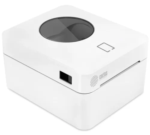 Термопринтер Cactus CS-TP-D410U-W 203dpi 160мм/с/USB для печ.этик. белый