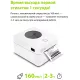 Термопринтер Cactus CS-TP-D410U-W 203dpi 160мм/с/USB для печ.этик. белый