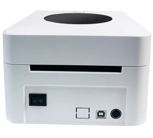 Термопринтер Cactus CS-TP-D410U-W 203dpi 160мм/с/USB для печ.этик. белый