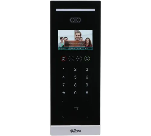 Видеопанель Dahua DHI-VTO6531H-S2 цветной сигнал цвет панели: черный Видеопанель Dahua DHI-VTO6531H-S2 цветной сигнал цвет панели: черный