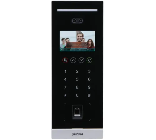 Видеопанель Dahua DHI-VTO6541H-S2 цветной сигнал цвет панели: черный Видеопанель Dahua DHI-VTO6541H-S2 цветной сигнал цвет панели: черный