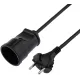 Удлинитель силовой PROconnect ПВС (11-7102) 2x0.75кв.мм 1розет. 20м ПВС 6A пласт.рамка черный