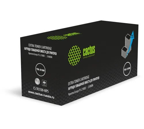 Картридж лазерный Cactus CS-TK3100-MPS черный (25000стр.) для Kyocera Ecosys FS-2100D/2100DN