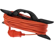 Удлинитель силовой PROconnect ПВС (11-7113) 2x0.75кв.мм 1розет. 30м ПВС 6A пласт.рамка оранжевый