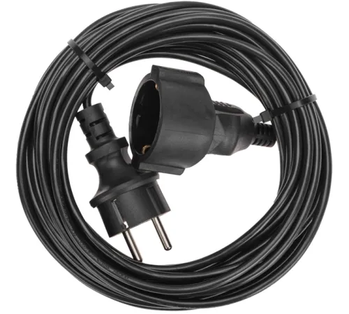 Удлинитель силовой PROconnect PROc-Uc (13-4909) 2x0.75кв.мм 1розет. 10м ПВС 6A без катушки черный