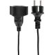 Удлинитель силовой PROconnect PROc-Uc (13-4909) 2x0.75кв.мм 1розет. 10м ПВС 6A без катушки черный