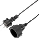 Удлинитель силовой PROconnect PROc-Uc (13-4909) 2x0.75кв.мм 1розет. 10м ПВС 6A без катушки черный