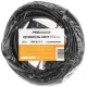 Удлинитель силовой PROconnect PROc-Uc (13-4910) 2x0.75кв.мм 1розет. 20м ПВС 6A без катушки черный