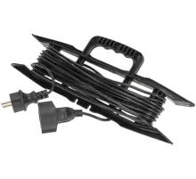 Удлинитель силовой PROconnect PROc-Uc (13-4913) 2x0.75кв.мм 1розет. 10м ПВС 6A пласт.рамка черный