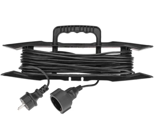 Удлинитель силовой PROconnect PROc-Uc (13-4913) 2x0.75кв.мм 1розет. 10м ПВС 6A пласт.рамка черный