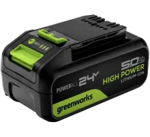 Greenworks Аккумулятор High Power G24HP5, {24V, 5 А.ч} [2957807]