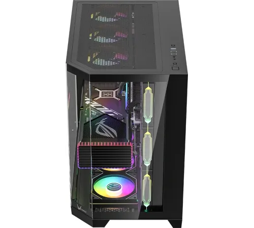 Корпус Formula Crystal Z6 Floe черный без БП ATX 4x120mm 2xUSB3.0 1xUSB3.1 audio bott PSU Корпус Formula Crystal Z6 Floe черный без БП ATX 4x120mm 2xUSB3.0 1xUSB3.1 audio bott PSU