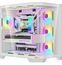 Корпус Formula Crystal Z6 Floe белый без БП ATX 4x120mm 2xUSB3.0 audio bott PSU