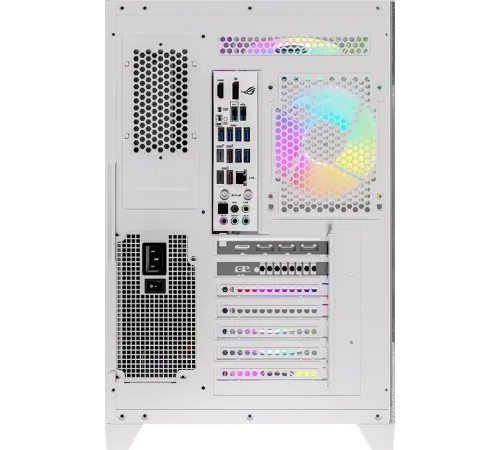 Корпус Formula Crystal Z6 Floe белый без БП ATX 4x120mm 2xUSB3.0 audio bott PSU