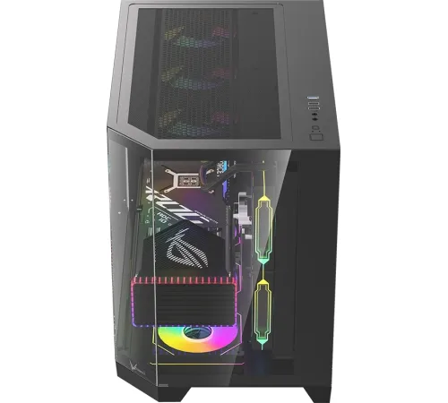Корпус Formula Crystal Z6M Floe черный без БП mATX 4x120mm 2xUSB3.0 audio bott PSU Корпус Formula Crystal Z6M Floe черный без БП mATX 4x120mm 2xUSB3.0 audio bott PSU