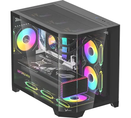 Корпус Formula Crystal Z6M Floe черный без БП mATX 4x120mm 2xUSB3.0 audio bott PSU Корпус Formula Crystal Z6M Floe черный без БП mATX 4x120mm 2xUSB3.0 audio bott PSU