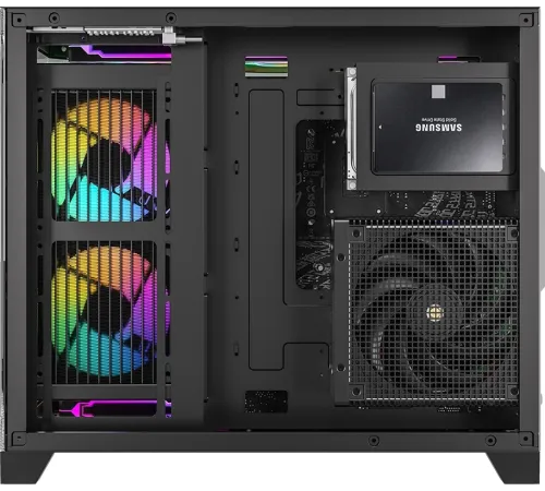 Корпус Formula Crystal Z6M Floe черный без БП mATX 4x120mm 2xUSB3.0 audio bott PSU Корпус Formula Crystal Z6M Floe черный без БП mATX 4x120mm 2xUSB3.0 audio bott PSU