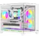 Корпус Formula Crystal Z9ML Floe белый без БП mATX 4x120mm 2xUSB3.0 1xUSB3.1 audio bott PSU