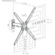 Кронштейн для телевизора Ultramounts UM957 черный 13"-55" макс.25кг настенный поворот и наклон