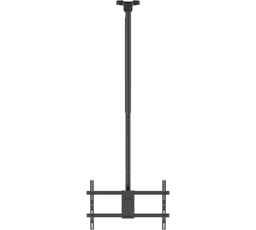 Кронштейн для телевизора Ultramounts UM961 черный 43"-86" макс.60кг потолочный поворот и наклон