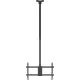 Кронштейн для телевизора Ultramounts UM961 черный 43"-86" макс.60кг потолочный поворот и наклон