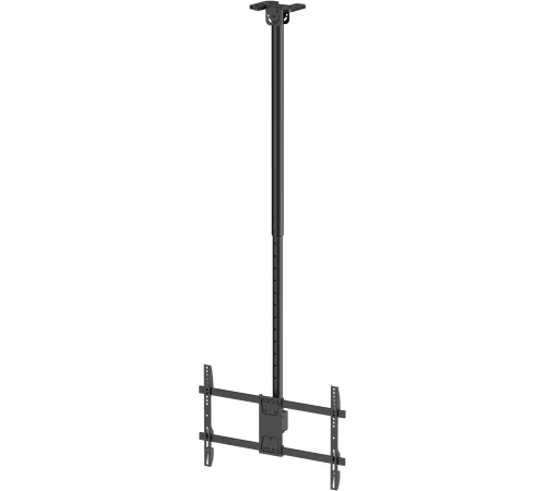 Кронштейн для телевизора Ultramounts UM961 черный 43"-86" макс.60кг потолочный поворот и наклон