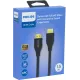 Кабель аудио-видео Philips 4K 30 Гц Full HD HDMI/HDMI 1.5м. позолоч.конт. черный (SWV2110/56)