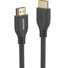 Кабель аудио-видео Philips 8K 60 Гц Ultra HD HDMI/HDMI 1.5м. позолоч.конт. серый (SWV7110/56)