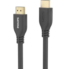Кабель аудио-видео Philips 8K 60 Гц Ultra HD HDMI/HDMI 5м. позолоч.конт. серый (SWV7150/56)