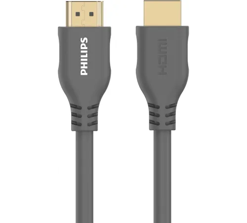 Кабель аудио-видео Philips 8K 60 Гц Ultra HD HDMI/HDMI 3м. позолоч.конт. серый (SWV7130C/56) Кабель аудио-видео Philips 8K 60 Гц Ultra HD HDMI/HDMI 3м. позолоч.конт. серый (SWV7130C/56)