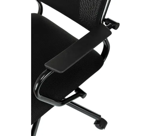 Кресло руководителя Бюрократ CH Balance черный Elastic-102 TW-11 сетка/ткань крестов. металл черный