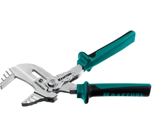 Клещи KRAFTOOL VISE-WRENCH X, 180 мм, клещи переставные-гаечный ключ (22066)