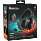 Гарнитура игровая DEFENDER (64552) Toxic черный, 7.1, LED, провод 2 м