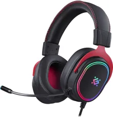 Гарнитура игровая DEFENDER (64584) Vapor черный, 7.1, RGB, провод 2.2 м