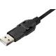 Гарнитура игровая DEFENDER (64584) Vapor черный, 7.1, RGB, провод 2.2 м