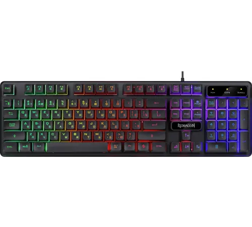 Игровой набор клавиатура + мышь + коврик + гарнитура Redragon S137 RU 72335