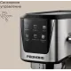Кофеварка рожковая Редмонд CM716 1350Вт серебристый/черный