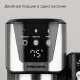 Кофеварка рожковая Редмонд CM715 1350Вт серебристый/черный