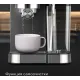 Кофеварка рожковая Редмонд CM715 1350Вт серебристый/черный